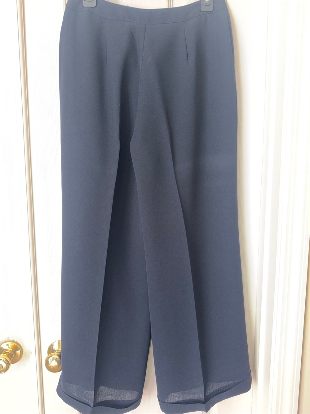 Jones New York Wide-Leg Navy Women’s Dress Pants-Sz 8 - Picture 4 of 5